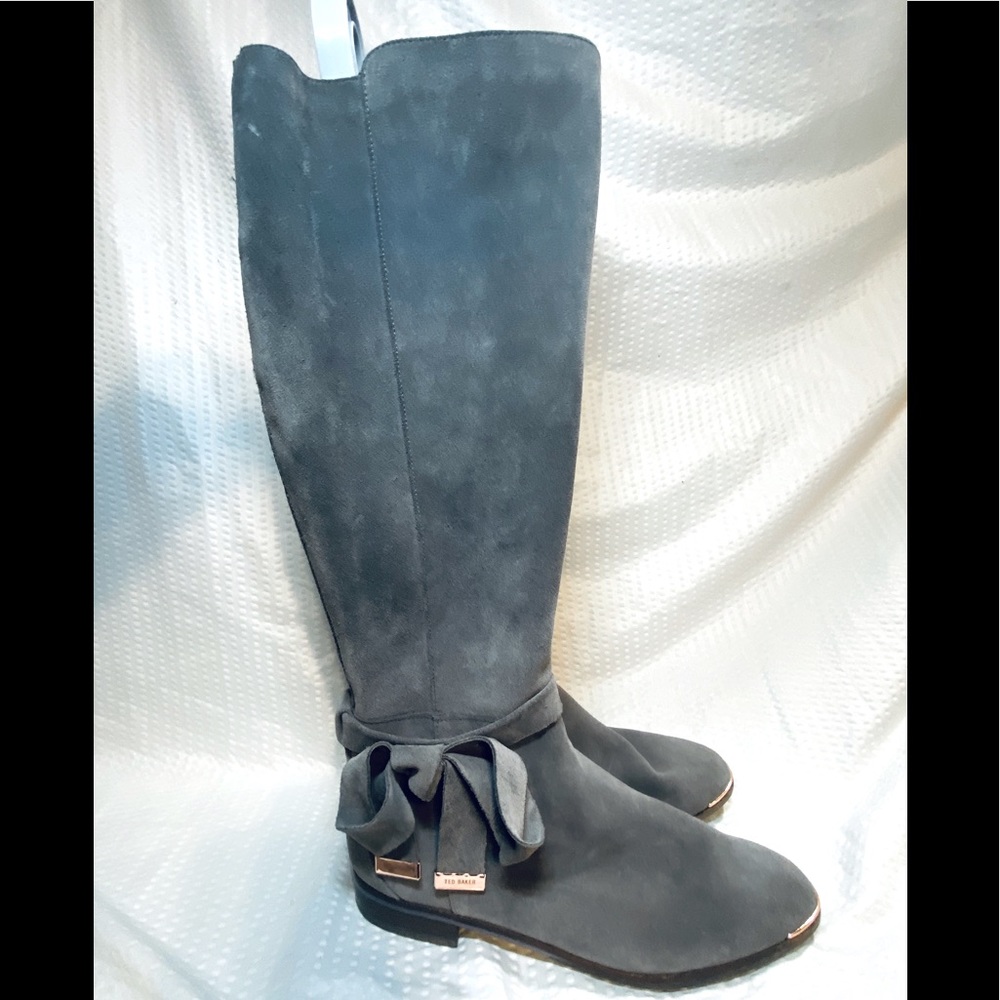 Ted Baker London Alrami Knee High Suede Boot